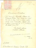 521 DOCUMENT VECHI -LICEUL TEORTIC DE FETE BRAILA - DUMITRA STANCIU -1946