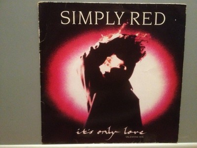 SIMPLY RED - IT&amp;#039;S ONLY LOVE (1989/WARNER/GERMANY) - VINIL Maxi-Single &amp;quot;12/ foto
