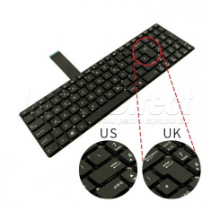 Tastatura Laptop Asus A55VD layout uk foto