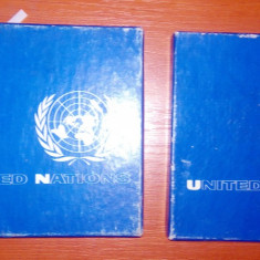 LOT 2 BENZI MAGNETOFON / BANDA , NATIUNILE UNITE / UNITED NATIONS -1985