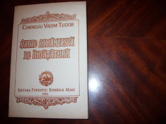 CORNELIU VADIM TUDOR - CARTE ROMANEASCA DE INVATATURA * foto