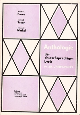Anthologie der deutschsprachigen Lyrik foto