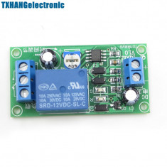 DC 12V NE555 0~60 Seconds Delay Timer Adjustable Time Relay (FS01164) foto