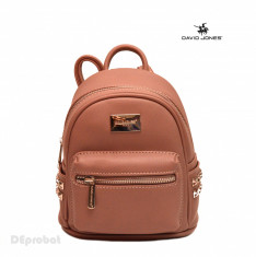 Geanta sport dama originala David Jones - Rucsac David Jones (Roz pal si Negru) foto