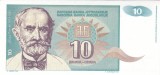 Bancnota Iugoslavia 10 Dinari 1994 - P138 UNC