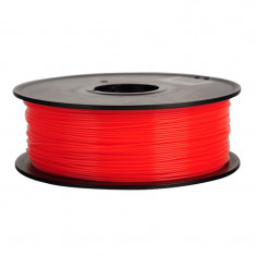 Filament pentru Imprimanta 3D 1.75 mm ABS 1 kg - Rosu foto