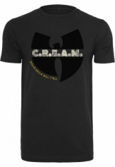 Tricou Wu-Wear C.R.E.A.M. negru foto