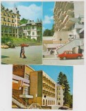 3 CARTI POSTALE SLANIC MOLDOVA, Circulata, Fotografie