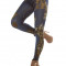 Leggings cu Aspect de Jeansi si Mix de Printuri