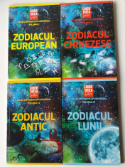 Zodiacul European, Chinezesc, Lunii, Antic, (horoscop universal) 4 volume (4+1) foto