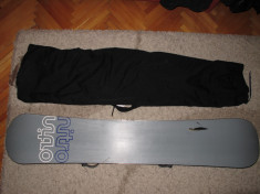 Snowboard Nitro Glide 152 cu legaturi Salom S2, folosit foto