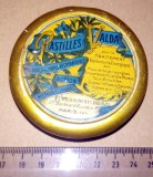 CUTIE VECHE DIN TABLA MEDICAMENTE -PASTILLES VALDA PARIS