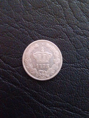 Romania 50 Bani 1873 Argint foto
