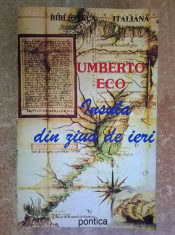 Umberto Eco ? Insula din ziua de ieri foto