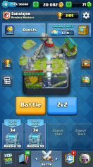 Vand cont Clash Royale Arena 10, Aproape toate legendarele, lipsesc 3. foto