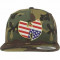 Sepci rap Wu-Wear american camuflaj