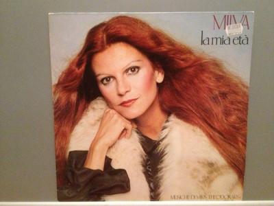 MILVA - LA MIA ETA (Italian Version) -(1979/METRONOME/RFG) - Vinil/Impecabil(NM) foto