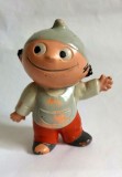 Jucarie cauciuc Vintage 1975 NFP John boy with, baiat, 11cm