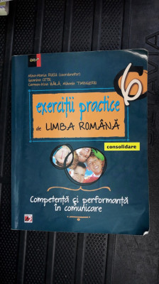 EXERCITII PRACTICE DE LIMBA ROMANA COMPETENTA SI PERFORMANTA IN COMUNICARE foto