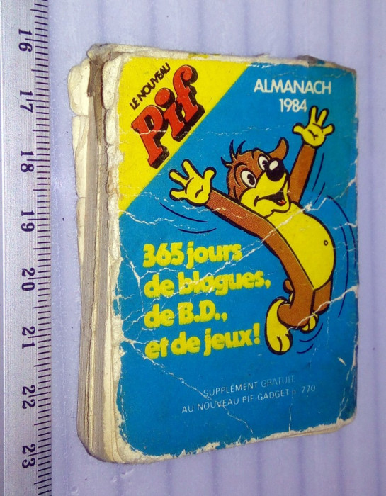 ALMANAH MINI PIF -1984