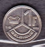 BELGIA 1989 - MONEDA 1 FRANC