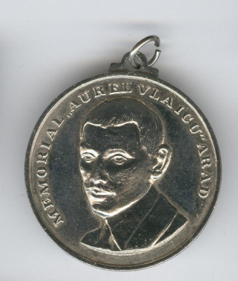 Medalion AVIATIE - MEMORIAL AUREL VLAICU 1912-1972 - Medalie rara !!!! foto