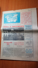 ziarul magazin 22 ianuarie 1977- art. unirea si independenta foto