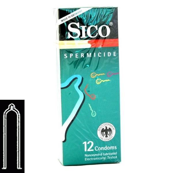 Lot De 12 Préservatifs Sico Avec Spermicide - Neufs, Livraison Discrète