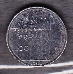 ITALIA 1990 - MONEDA 100 LIRE