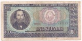 ROMANIA 100 lei 1966 SERIE 197197 F