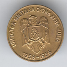 Insigna MILITARA - UNITATE MILITARA 01794 INFANTERIE- GENIU 1956-1996