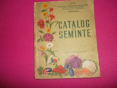 Catalog seminte foto
