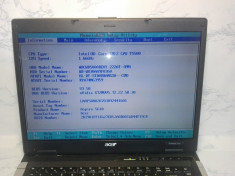 Laptop Acer Extensa 5510 foto