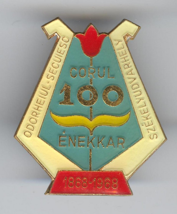 Insigna Corul ENEKKAR din Odorheiul Secuiesc, 1868-1968
