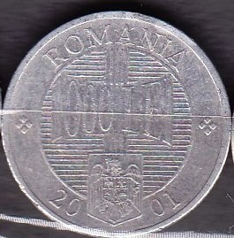 ROMANIA 2001 - MONEDA 1000 LEI