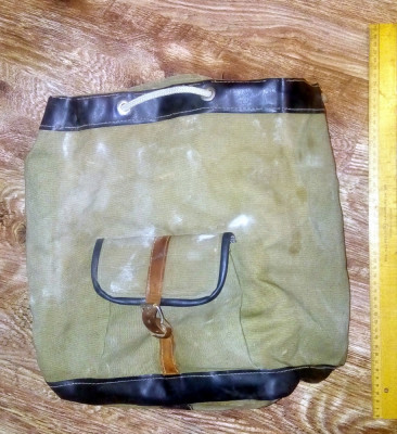 RUCSAC / SAC VECHI MILITAR - KAKI foto