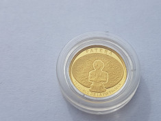 Moneda Aur 10 lei 2012 Patera din Tezaurul de la Pietroasa foto