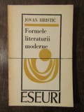 FORMELE LITERATURII MODERNE-JOVAN HRISTIC