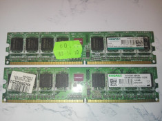 Placute/Memorii RAM Desktop/Pc DDR2 KingMax 2 x 512mb foto