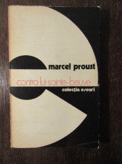 M Proust -Contra lui Saint-Beuve foto