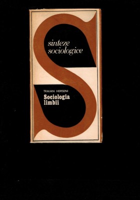 Traian Herseni - Sociologia limbii foto