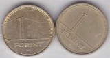 UNGARIA - LOT 2 MONEDE 1 FORINT 1993, 2001, Europa