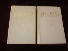Decameronul - BOCCACCIO , 2 vol foto