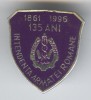 INTENDENTA ARMATEI ROMANE 1861-1996 Insigna MILITARA - SUPERBA Rara
