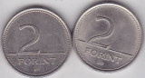 UNGARIA - LOT 2 MONEDE 2 FORINTI 1993, 2004, Europa