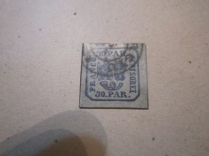 timbru cap de bour nu stiu anul probabil 1862 foto