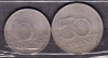 UNGARIA - LOT 2 MONEDE 10 FORINTI 1993, 50 FORINTI 1995, Europa