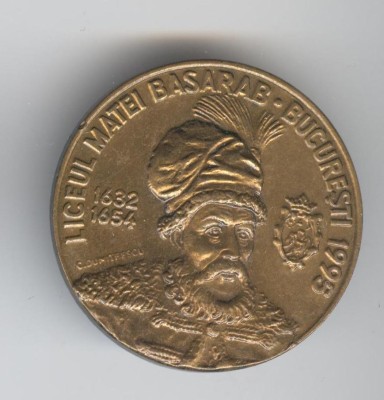 MATEI BASARAB Insigna PERSONALITATI foto