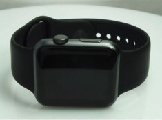 Apple Watch 1,38mm Space Grey Aluminum Case,Black Sport Band-IMPECABIL foto