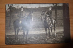 Poza cartonata calare?i. Alb Kuban-Saarbrucken cca 1915-1935 foto